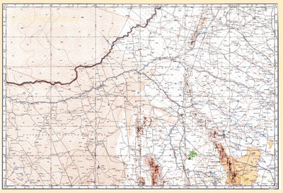 Soviet Genshtab - xg34-4 - Botswana