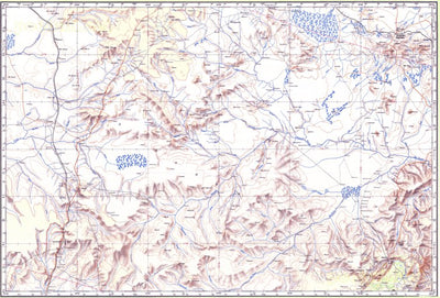 Soviet Genshtab - xb36-4 - United Republic of Tanzania