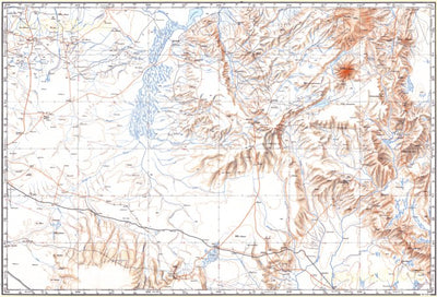 Soviet Genshtab - xb36-2 - United Republic of Tanzania