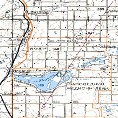 Soviet Genshtab - m13-4 - United States