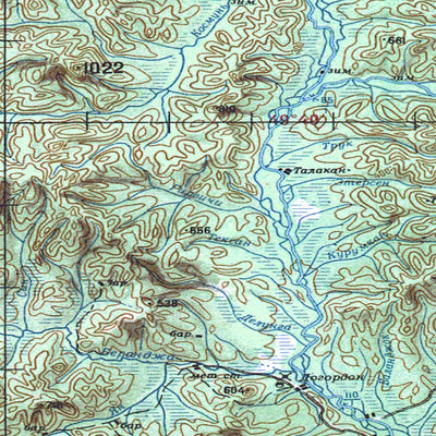 Soviet Genshtab - m53-3 - Russia