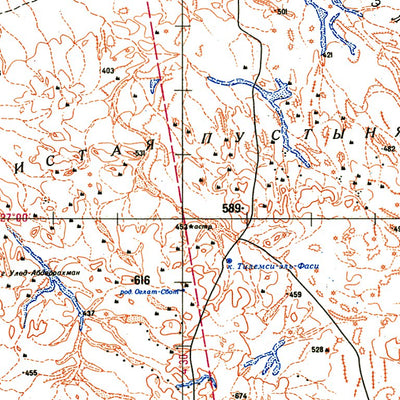Soviet Genshtab - g30-1 - Algeria