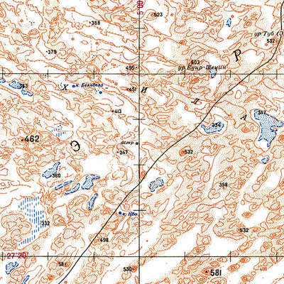 Soviet Genshtab - g30-1 - Algeria