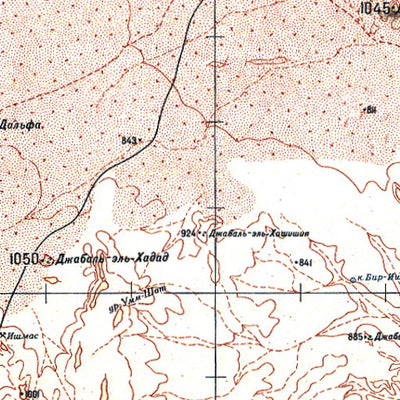 Soviet Genshtab - f38-3 - Saudi Arabia