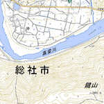 523305 総社西部 （そうじゃせいぶ Sojaseibu）, 地形図