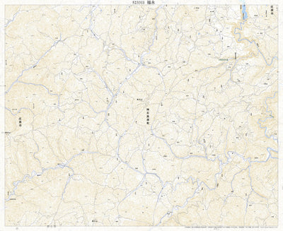 523311 福永 （ふくなが Fukunaga）, 地形図