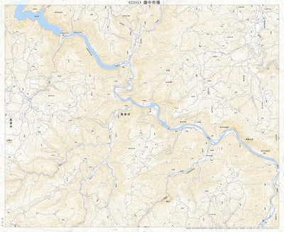 523313 備中市場 （びっちゅういちば Bitchuichiba）, 地形図