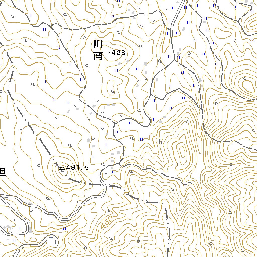 523322 東城 （とうじょう Tojo）, 地形図 Map by Pacific Spatial