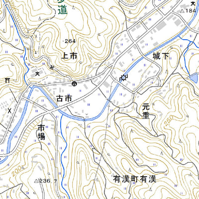 523325 有漢市場 （うかんいちば Ukanichiba）, 地形図