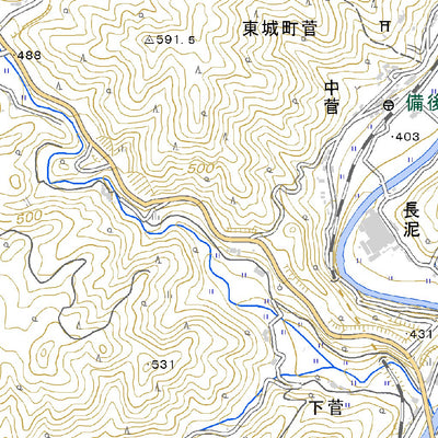523331 小奴可 （おぬか Onuka）, 地形図