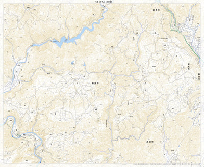 523334 井倉 （いくら Ikura）, 地形図