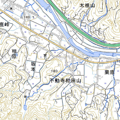 523335 呰部 （あざえ Azae）, 地形図