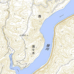 523336 西川 （にしがわ Nishigawa）, 地形図