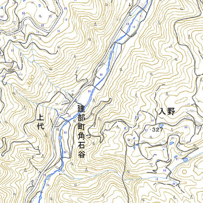 523337 下弓削 （しもゆげ Shimoyuge）, 地形図