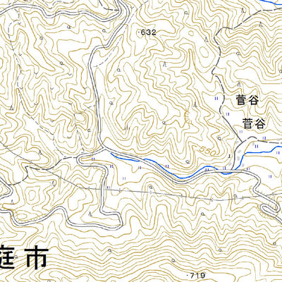 523355 横部 （よこべ Yokobe）, 地形図