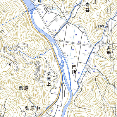 523355 横部 （よこべ Yokobe）, 地形図