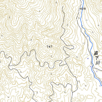 523364 美作新庄 （みまさかしんじょう Mimasakashinjo）, 地形図