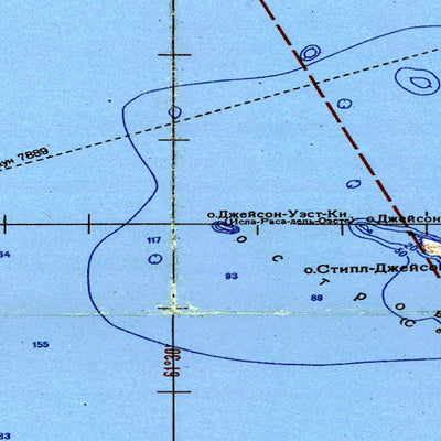 Soviet Genshtab - xm20-4 - Falkland Islands (Malvinas)