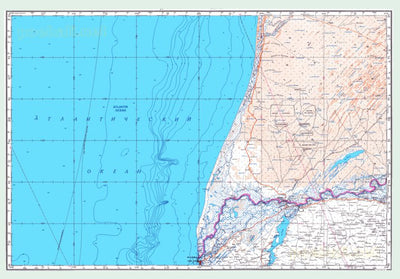 Soviet Genshtab - e28-3 - Senegal