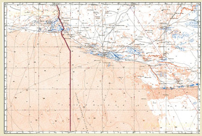 Soviet Genshtab - h35-3 - Libyan Arab Jamahiriya