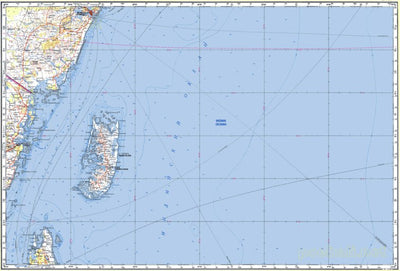Soviet Genshtab - xb37-2 - United Republic of Tanzania