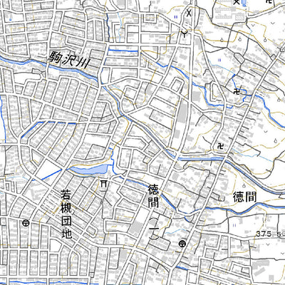 553801 若槻 （わかつき Wakatsuki）, 地形図