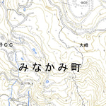 553807 猿ヶ京 （さるがきょう Sarugakyo）, 地形図