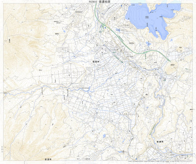553811 信濃柏原 （しなのかしわばら Shinanokashiwabara）, 地形図