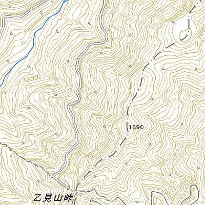 553820 妙高山 （みょうこうさん Myokosan）, 地形図