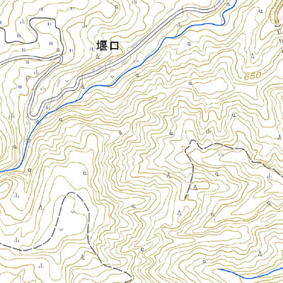 553822 飯山 （いいやま Iiyama）, 地形図
