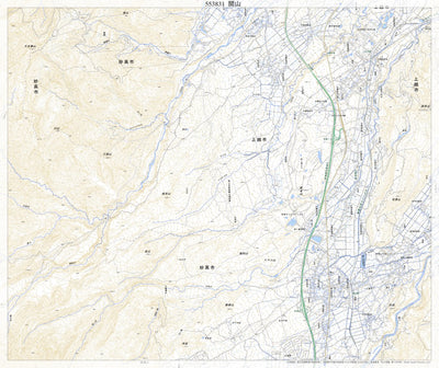 553831 関山 （せきやま Sekiyama）, 地形図
