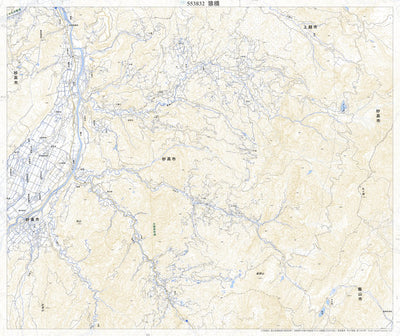 553832 猿橋 （さるはし Saruhashi）, 地形図