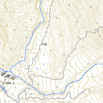 553837 巻機山 （まきはたやま Makihatayama）, 地形図