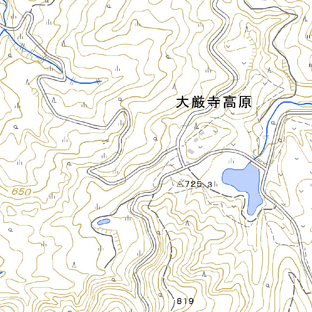 553844 松之山温泉 （まつのやまおんせん Matsunoyamaonsen）, 地形図