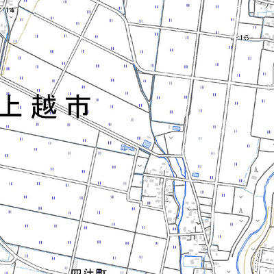 553852 高田東部 （たかだとうぶ Takadatobu）, 地形図