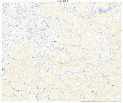 553863 原之町 （はらのまち Haranomachi）, 地形図