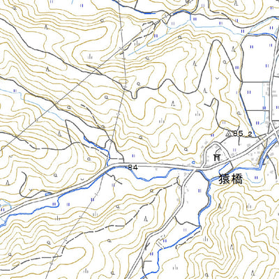 553875 法坂 （ほうざか Hozaka）, 地形図