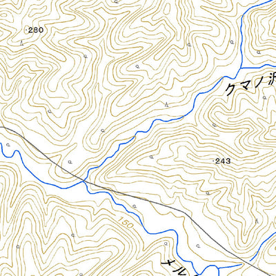 644210 上幌内 （かみほろない Kamihoronai）, 地形図