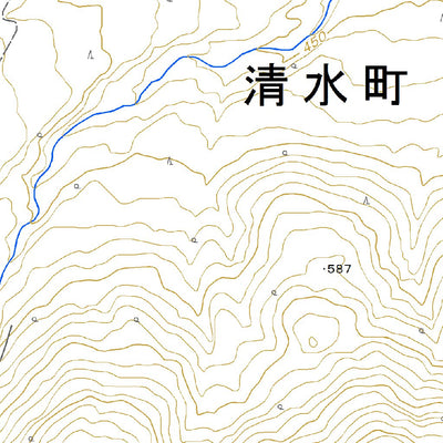 644236 十勝石山 （とかちいしやま Tokachiishiyama）, 地形図