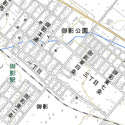 644237 御影 （みかげ Mikage）, 地形図