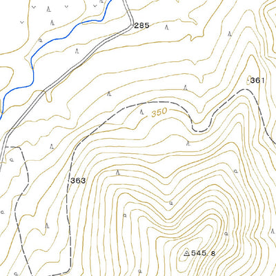 644246 新得 （しんとく Shintoku）, 地形図