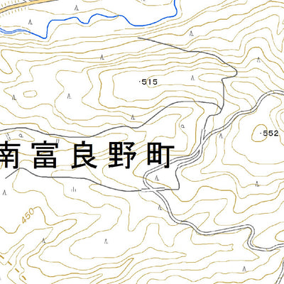 644255 落合 （おちあい Ochiai）, 地形図