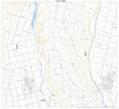 644257 鹿追 （しかおい Shikaoi）, 地形図