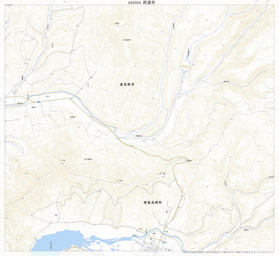 644264 西達布 （にしたっぷ Nishitappu）, 地形図