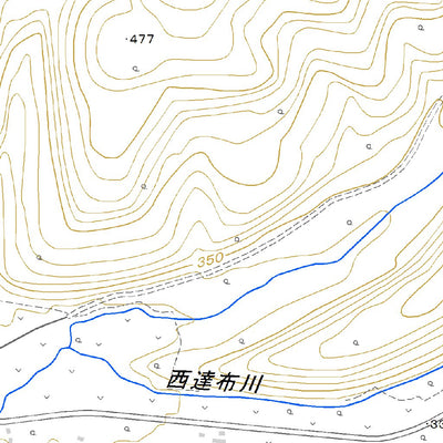 644264 西達布 （にしたっぷ Nishitappu）, 地形図