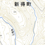 644266 佐幌岳 （さほろだけ Sahorodake）, 地形図