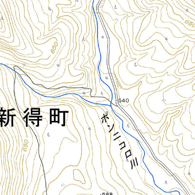 644276 十勝ペンケ山 （とかちぺんけやま Tokachipenkeyama）, 地形図