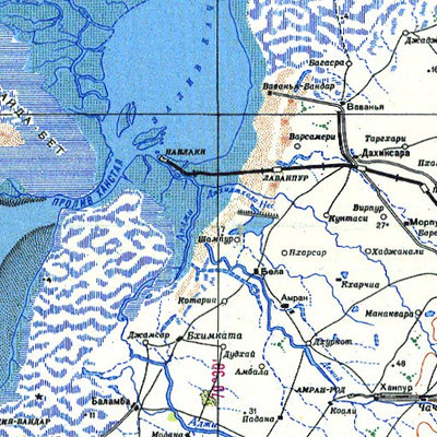 Soviet Genshtab - f42-2 - India