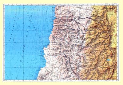 Soviet Genshtab - xg19-3 - Chile