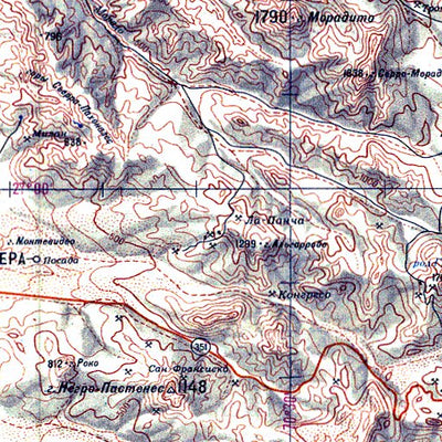 Soviet Genshtab - xg19-3 - Chile